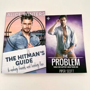 2 MM Romance Books The Hitmans Guide Alice Winters The Problem Piper Scott NEW